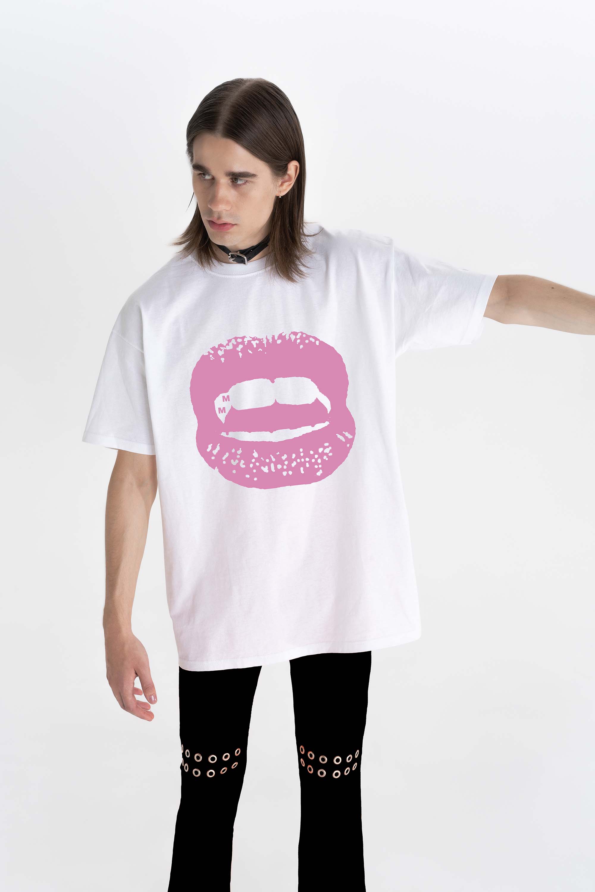 MEAL T-Shirt_pink lips (-30%)