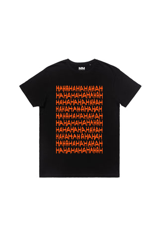 HAHA T-SHIRT_black_red