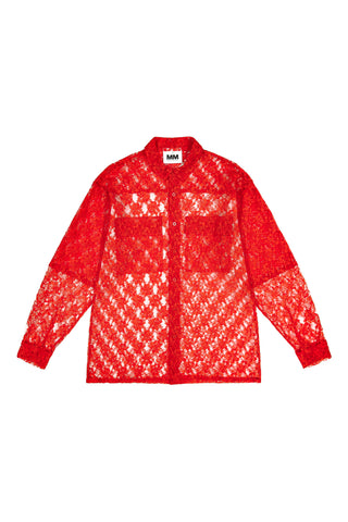 LACE SHIRT_red [unisex]