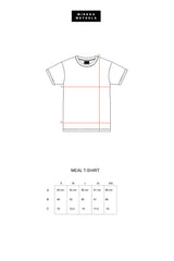 MEAL T-SHIRT_vaaleanpunainen (-30%)