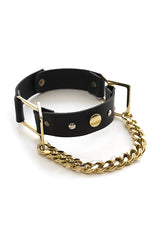 Golden Body Harness [Choker & Belt]