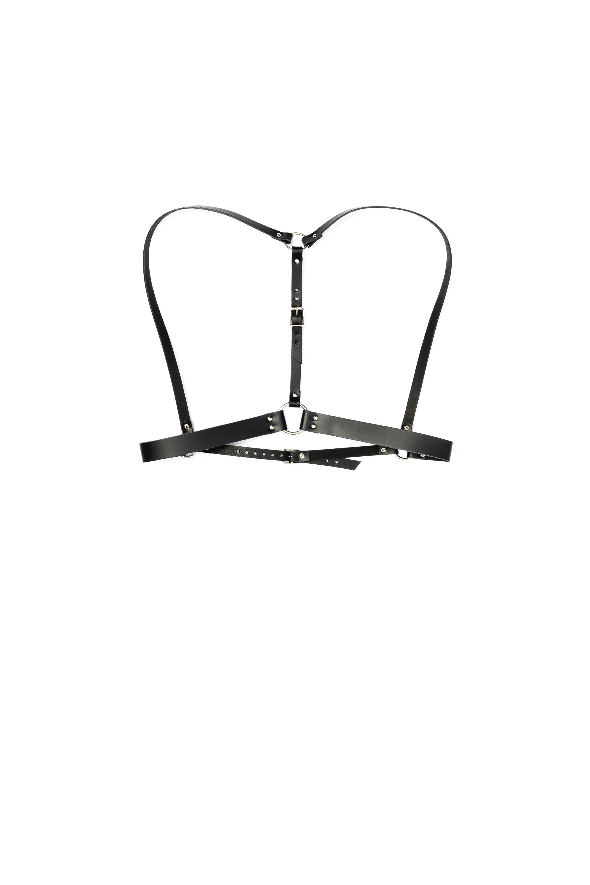 ORBIT LEATHER HARNESS [with GARTER]